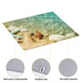 thumbnail image 4 of Honeii Starfish And Seashell for Dish Drying Mat for Kitchen Counter, Non-slip Rubber Backed, Hide Stain Kitchen Super Absorbent Draining Mat, Dish Rack Pad, 4 of 8