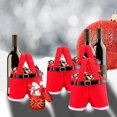 thumbnail image 3 of Christmas Tree Decorations 6 Pieces Christmas Pants Gift Bag Candy Bag Shopping Bag Xmas, 3 of 5