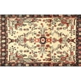 thumbnail image 1 of Ahgly Company Indoor Rectangle Traditional Dark Sienna Brown Animal Area Rugs, 6' x 9', 1 of 6