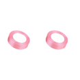 thumbnail image 3 of Cateissary Cinta de papel de regalo Decoraciones de boda Multicolor Accesorios para manualidades DIY Cintas de poliéster Navidad Cumpleaños Rosa rosa 04 2Conjunto, 3 of 6