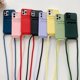thumbnail image 2 of Funda para iPhone 11 Pro Max con cordón para collar, funda deslizante de protección de cámara para iPhone 11 Pro Max Funda de silicona TPU con ranura para tarjeta para iPhone 11 Pro Max, 2 of 5