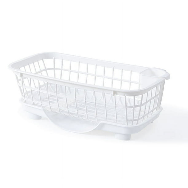 Escurridor De Platos De Cocina, Drenaje Rápido, Base Desmontable, Diseño De Escurridor, Escurridor De Platos De Plástico Fuerte Para Platos, Tenedor Y Palillos