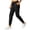Black(Pants), variant on No Boundarie Joggers for Women Casual Drawstring High Elastic Waisted with Pockets Athletic Tapered Sweatpants Active Lounge Pants