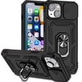 thumbnail image 1 of Estuche GANGXUN para iPhone 14, soporte giratorio 360°, estilo mecánico y magnético, 1 of 5