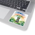thumbnail image 3 of Happy St. Patrick’s Day Australian Cattle Dog with Green Hat Shamrocks Rainbow Vinyl Sticker Heeler Lover Gifts Waterproof Decal Art Decor - 03007, 3 of 5