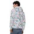 thumbnail image 4 of Honeii Cute Panda Bear Print Hoodies for Men, Pullover & Full Zip, Breathable Zip up Hoodie, Sweatshirt-XX-Large, 4 of 5