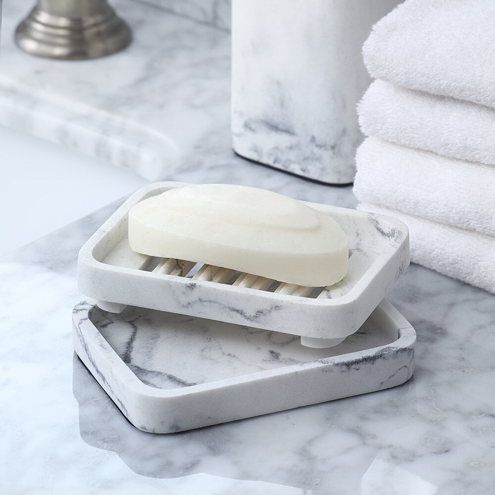 Marble Soap Dish White - Threshold™