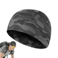 thumbnail image 4 of Helmets Liner Beanie, Breathable Beanie Hats For Running Under Hard Hat, Skull Sweat Cycling Hat With Sun Protection, Outdoor Travel Mountaineering, 4 of 6