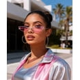 thumbnail image 3 of Gafas de Sol FEISEDY Diseño Retro con Pequeños Pétalos B2298, 3 of 9
