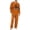 Orange, variant on Voska Men's Halloween Ghost Graphic Pajama Set Crew Neck Raglan Long Sleeve Top Pumpkin Print Straight‑Leg PJ Pants Soft Sleepwear For Fall Spooky‑Season Loungewear Beige L