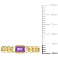 thumbnail image 3 of Everly Women's Amethyst 10k Yellow Gold Ring, 3 of 10