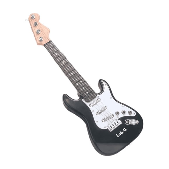 Juguete Favorito De Los Niños Guitarra Eléctrica Lab.G Negro