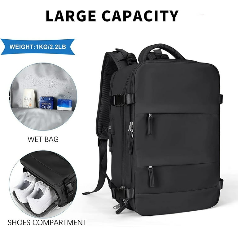 Clear Duffel Bag with Shoes Compartment