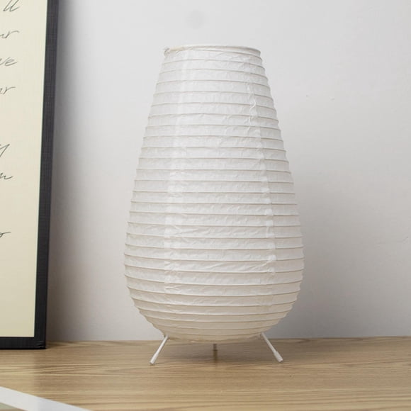 Lámpara de mesa de papel, práctica, minimalista, decorativa, portátil, iluminación ambiental, lámpara de papel, linterna, luz para interior, oficina, Estilo B