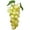 Color:yellow grapes, variant on Realistic Artificial Grape Cluster for Home Decors Wedding Arrangements Restaurant Displays and Photography Backgrounds