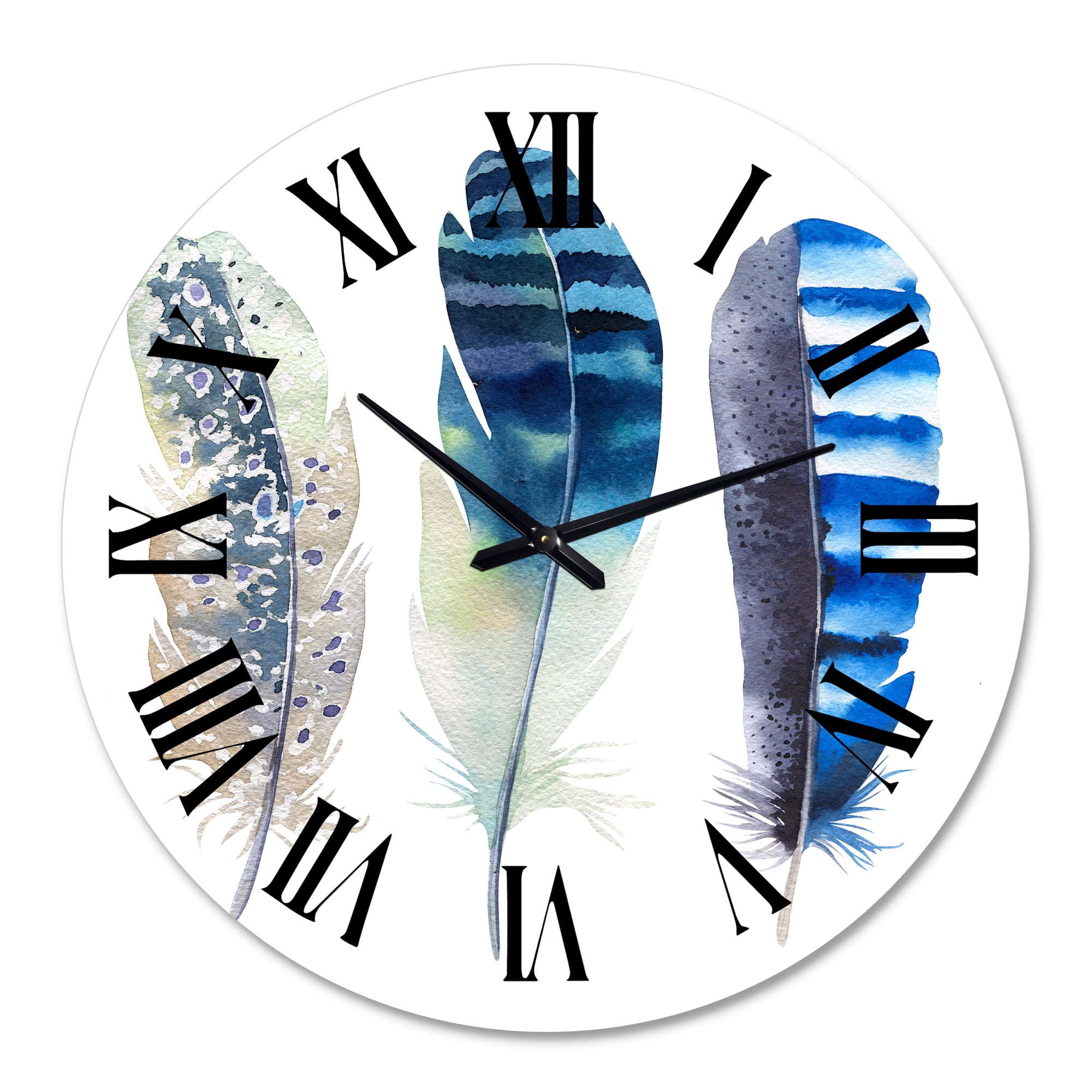 Designart 1" Quartz Bohemian Wall Clock
