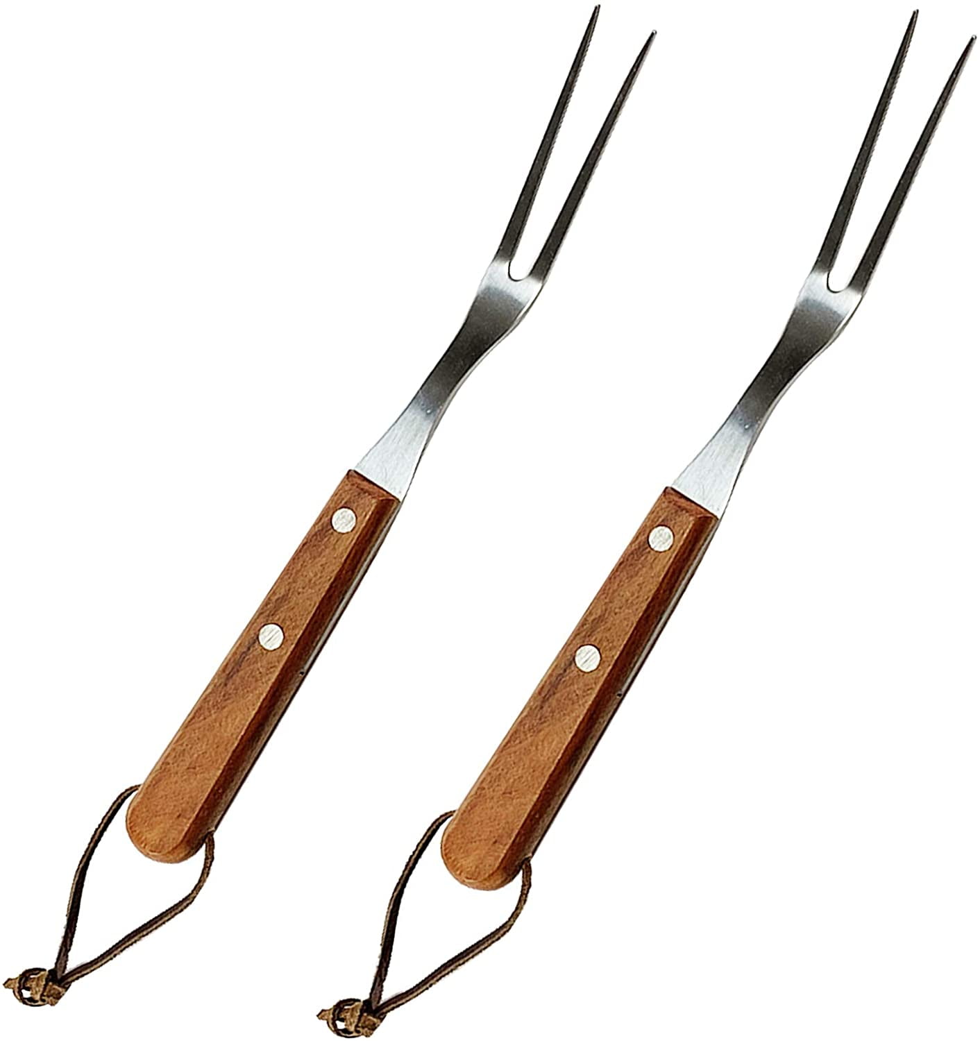 Meat Fork, Stainless Steel Meat Carving Fork, BBQ Barbecue Fork with