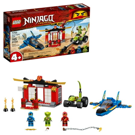 LEGO NINJAGO Legacy Storm Fighter Battle 71703 Ninja Building Toys for Kids (165 Pieces)