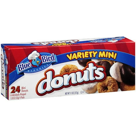 Blue Bird Bakeries: Variety Mini Donuts, 11 Oz