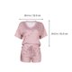 thumbnail image 2 of 1 juego de pijamas con estampado de estrellas para mujer, ropa de dormir elegante para mujer, ropa de dormir para mujer HOMEMAXS MX10214803, 2 of 6