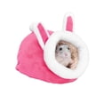 thumbnail image 1 of Injueey Casa para dormir de animales con esterilla, suministros de algodón, jaula colgante ligera, nido de animales pequeños, tienda para el Juegos de accesorios de baño Tipo 1, 1 of 6