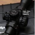 thumbnail image 3 of Monstrum Beast 4-12x44 Rifle Scope with Side Focus and Offset Scope Mount | Black | FIB01 Daylight Bright Reticle, 3 of 8