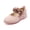 Pink, variant on Penkiiy Toddler Shoes Baby Girls Princess Soft Non-slip Flowers Summer Leather Sandals Cool Sandals for Kids 2.5-3 Years Beige 2023 Summer Deal