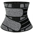 thumbnail image 1 of COMFREE Neoprene Long Torso Sauna Waist Trainer Corset Sweat Trimmer Belt for Women Compression Workout Fitness, 1 of 5