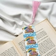 thumbnail image 6 of Kdxio Rainbow Animals on Noah's Ark Print Metal Tassel Bookmarks,Perfect Gift for Art Lovers and Bookworms Metal Bookmarks for Women, 6 of 8