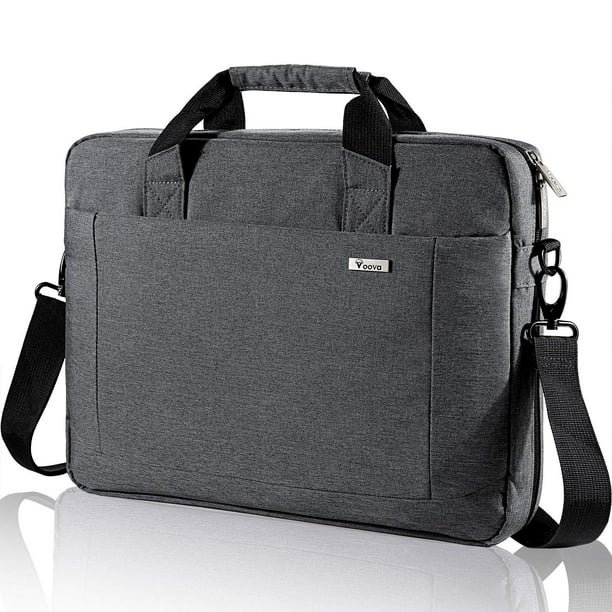 Funda para portátil Voova de 15,6 pulgadas, impermeable, gris, para 14-16 pulgadas
