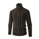 thumbnail image 1 of pstuiky hombres de manga larga, Suéter de punto de manga larga con cuello alto y moda informal para hombre Tops casuales para hombres l, 1 of 8