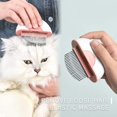 thumbnail image 2 of DAMAIE Cat Brush Set, Dog Cat Brush for Shedding and Grooming, Pet Massage Comb, 2 of 6