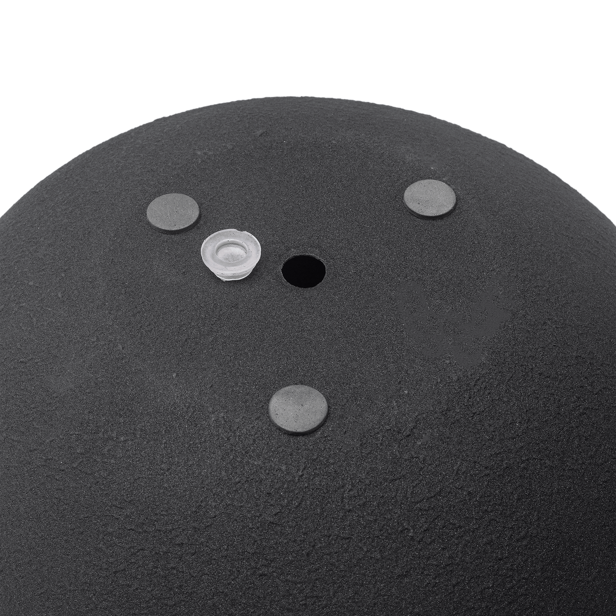 Fab Habitat Eden Handmade Round Metal Planters in Midnight Finish with Drainage Holes