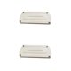 thumbnail image 1 of Advancent Tamaño adecuado y absorción súper fuerte: posavasos para organizador de fregadero instantáneo, tapete de secado de platos, blanco blanco 28*12 2piezas, 1 of 6