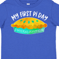 thumbnail image 4 of Inktastic My 1st Pi Day Blue Green Pie Pan Pun Boys or Girls Toddler T-Shirt, 4 of 5