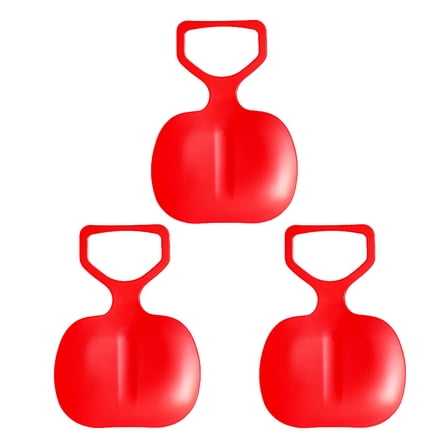 PBPBOX 3pcs Kids Snow Sleds Thickened for Outdoor Use