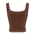 thumbnail image 4 of Crop Tops for Women Basic Workout Tank Tops Woman Sleeveless Shirt Going Out Top, 4 of 5