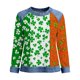 thumbnail image 5 of TaTaai Womens St Patrick Day Shirt 2025 Spring Long Sleeve Patchwork Round Neck Casual Blouse Solid Color Soft Comfy Top for Holiday Party Daily Wear Gift, 5 of 5