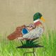 thumbnail image 5 of Figura decorativa de estaca de jardín de hierro con diseño de pato de Los 365x245cm, 5 of 9