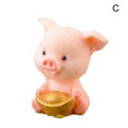 thumbnail image 4 of Soumake Cute Resin Money Lucky Pig Figurine Statue Diy Miniature Garden Table Ornament Household, 4 of 7