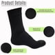 thumbnail image 3 of Calcetines de senderismo impermeables Eigraketly negros S M L XL, 3 of 6