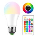 thumbnail image 4 of Bombilla Led De 15W E27, Iluminación De Ambiente Que Cambia De Color, Lámpara Led, Flash Estroboscópico, Barra De Modo De Desvanecimiento, Luces Decorativas Rgbw Ktv matsuzay HA025517-03, 4 of 5