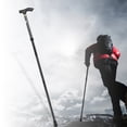 thumbnail image 3 of KIMISS Bâton de Marche en Alliage d'Aluminium Télescopique Léger Antidérapant Canne de Randonnée Randonnée Alpinisme Bâton, 3 of 8