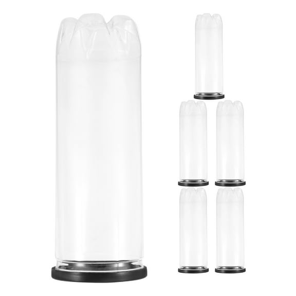 KONTONTY 6 Pcs Tennis Balls Canister Tennis Cylinder 21.00X7.70X7.70CM