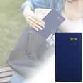 thumbnail image 6 of RUIQPGRT 2026 PU Leather Daily Planner Notebook, Gold Foil Year Mark Pocket Agenda with Ribbon Bookmark, Slim Hardcover Schedule Book for Business Time Planning, 6 of 8