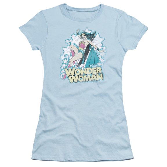 Dc - Im Wonder Woman - Juniors Teen Girls Cap Sleeve Shirt - XX-Large