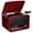 Cherry, variant on Electrohome Kingston 7-in-1 Vintage Vinyl Record Player Stereo System - 3-Speed Turntable Bluetooth AM/FM Radio CD Aux In RCA/Headphone Out Vinyl/CD to MP3 Recording & USB Playback w/ 32GB USB Drive