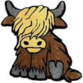 thumbnail image 1 of Joberio Alfombra de piel de vaca Highland - alfombra de piel de vaca de cachemira para, 1 of 5