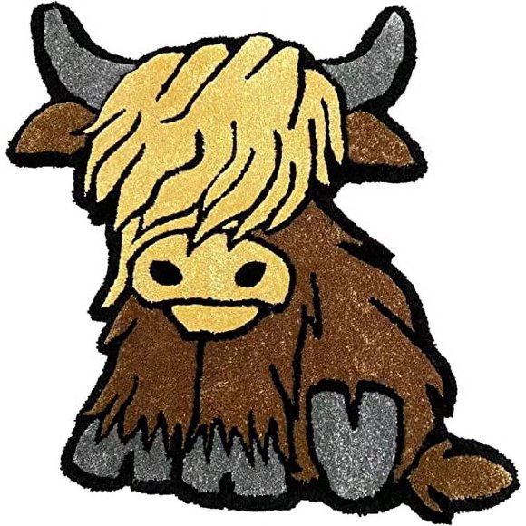 ShenMo Joberio Highland cowhide rug - cashmere cowhide rug for the kitchen