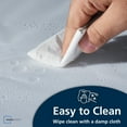 thumbnail image 3 of Mainstays Medium Weight PEVA Shower Liner 54" x 78" For Bathroom Stall - Frosty, 3 of 9